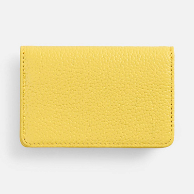 Футляр для визиток Unison, желтый