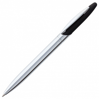 Ручка шариковая Dagger Soft Touch, черная (Черный)