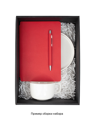 Ручка шариковая "Trade", покрытие soft touch, красный