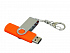 USB 2.0- флешка на 16 Гб с поворотным механизмом и дополнительным разъемом Micro USB - Фото 3