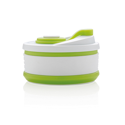 Складная силиконовая термокружка