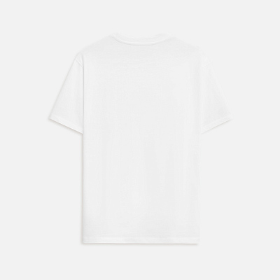 Футболка унисекс KRIS, 100% хлопок, 150 гр., белая (теплого оттенка)