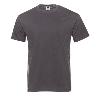 Футболка унисекс без бокового шва STAN хлопок 160, 02 (Тёмно-серый)