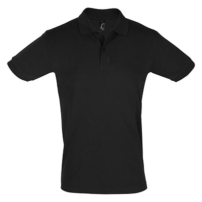 Поло мужское PERFECT MEN 180 (Чёрный) Поло мужское PERFECT MEN 180 (Чёрный)