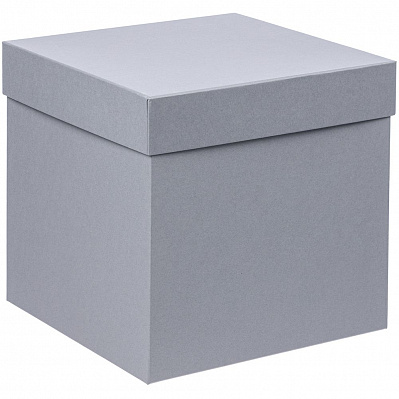 Коробка Cube, L, серая (Серый)
