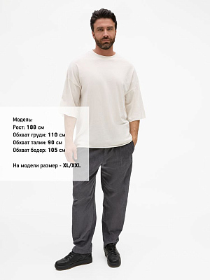 Футболка унисекс оверсайз T1, молочно-белая