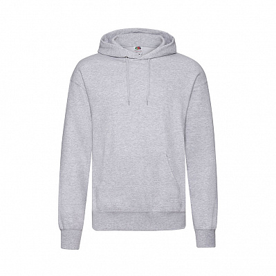 Толстовка "Classic Hooded Sweat" _XL, 80% х/б, 20% п/э, 280 г/м2 (Серый меланж)