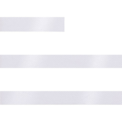 Лента сатиновая Satin 10 S, белая, 10 см