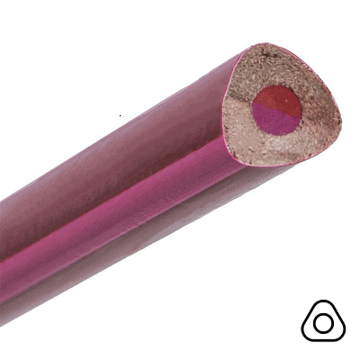 Цветные карандаши двухцветных MERIDIAN, 6шт/12 цветов