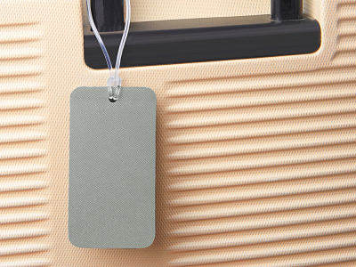 Багажная бирка Favor на силиконовой петле