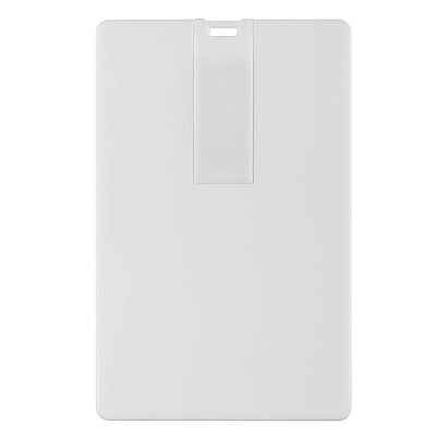 Флешка Card, 16 Гб, белая (Белый)