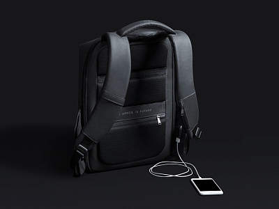 Водостойкий антикражный рюкзак Hipack для ноутбука 15.6