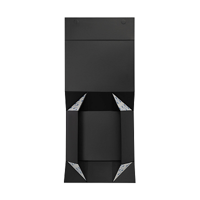 Подарочная коробка-трансформер средняя, черная