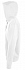 Толстовка мужская на молнии Soul Men 290 с контрастным капюшоном, белая - Фото 3