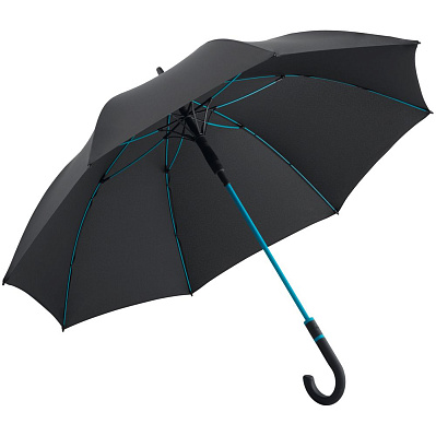 Зонт-трость с цветными спицами Color Style  (Бирюзовый)