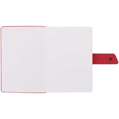 Ежедневник Boom, недатированный, черный с красным