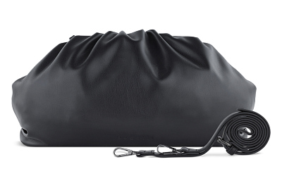 Сумка-пауч женская маленькая BUGATTI Mila, черная, полиуретан, 34 x 6 x 21 см