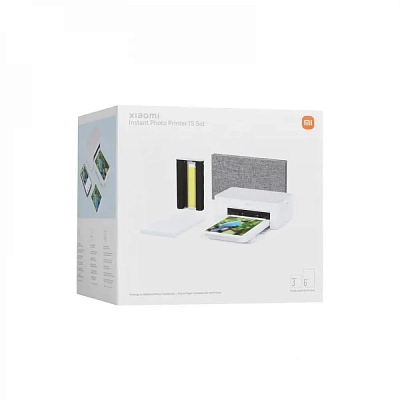 Фотопринтер Xiaomi Instant Photo Printer 1S Set EU