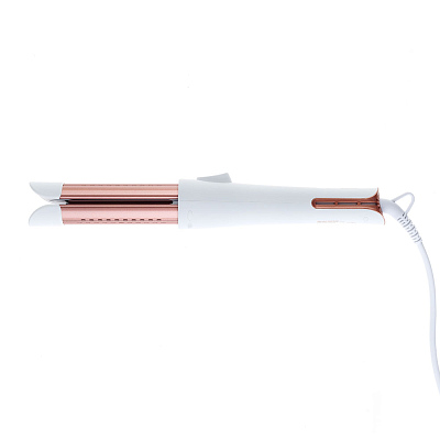 Щипцы-плойка 2-в-1 для волос DEWAL BEAUTY Lily, 23х95 мм, белые