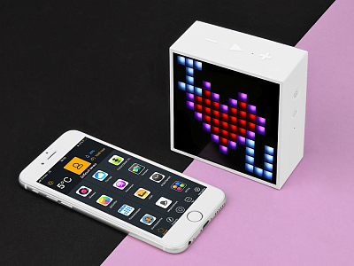 Интерактивная беспроводная колонка Divoom Timebox Mini