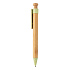 Бамбуковая ручка с клипом из пшеничной соломы - Фото 2