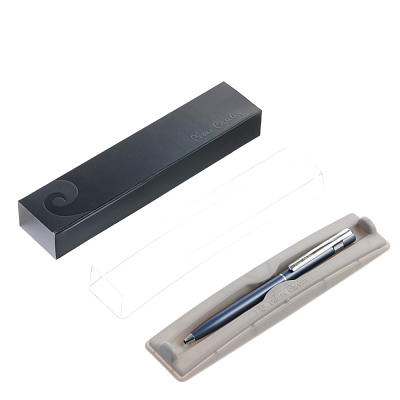 Ручка  шариковая Pierre Cardin EASY, цвет - серый. Упаковка Р-1