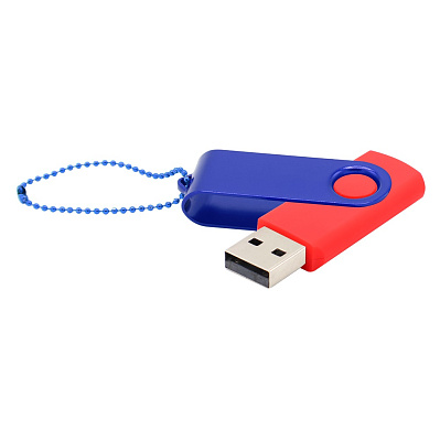 Флешка Designer To Go 2.0 USB 16Gb  (Красный/синий)