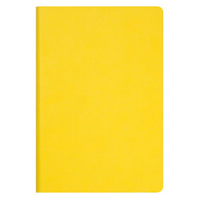 Ежедневник Латте (Latte NEW) недатированный, желтый/желтый