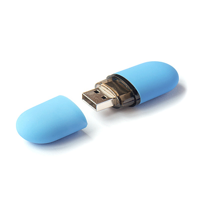 Пластик 04 Капсула софт, серый, 4Гб