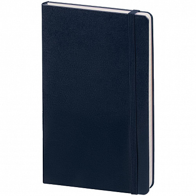 Записная книжка Moleskine Classic Large, в линейку, синяя (Синий)