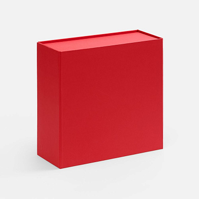 Коробка складная Quadra Fold, красная
