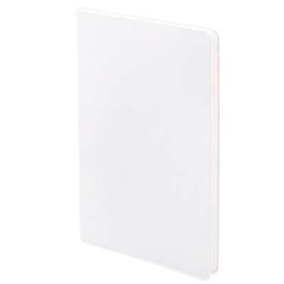 Бизнес-блокнот FUNKY SNOW, формат А5, блок в точку (Белый, красный)