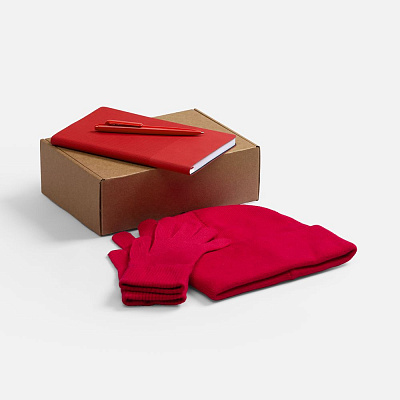 Набор Knit Warm  (Красный)