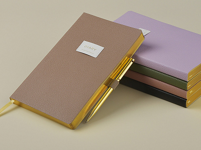 Ежедневник недатированный А5 Total beige