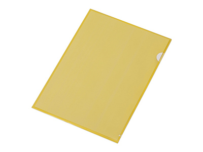 Папка-уголок А4, глянцевая