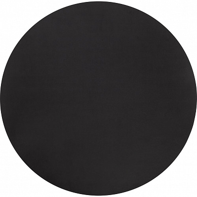 Сервировочная салфетка Satiness, круглая, черная (Черный)