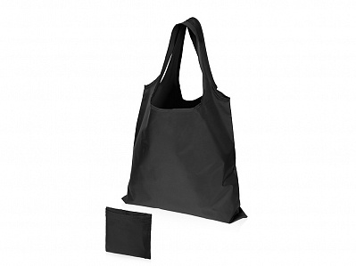 Складная сумка Reviver из переработанного пластика (Черный)
