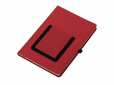 Блокнот А5 Pocket с карманом для телефона (Красный)