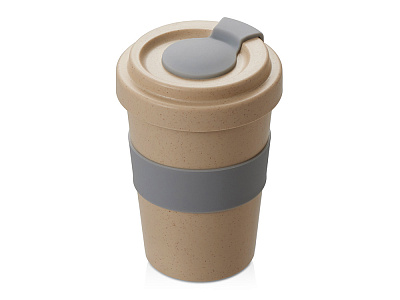 Стакан из пшеничного волокна Flava (Бежевый/серый)