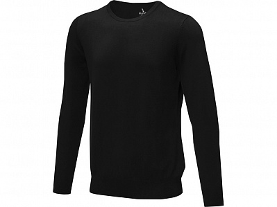 Пуловер Merrit с круглым вырезом, мужской (Черный)