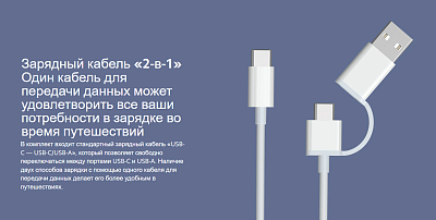 ПЗУ Xiaomi Mi Power Bank 33W Pocket Edition Pro, темно-синий