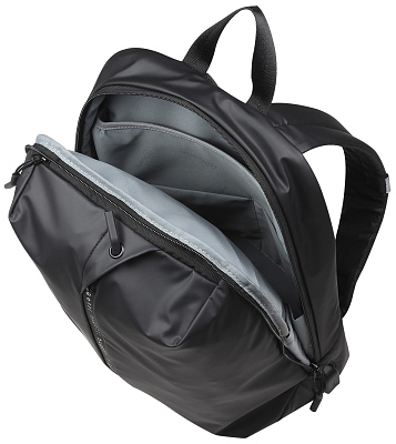 Рюкзак BUGATTI Blanc 15'', чёрный, тарпаулин/полиэстер, 32х15,5х45 см