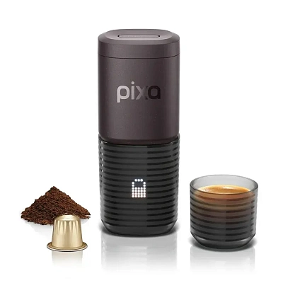 Электрическая мини-кофемашина WACACO Pixapresso, бордовый