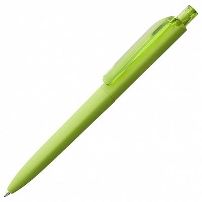 Ручка шариковая Prodir DS8 PRR-T Soft Touch, зеленая (Зеленый)