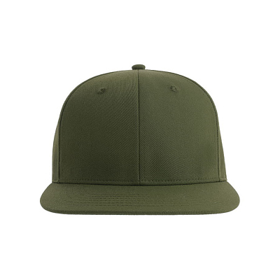 Бейсболка JAMES,6 клиньев,плоский козырек,ПВС застежка