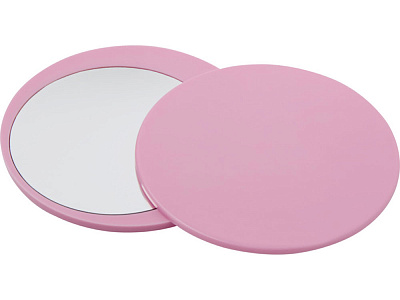 Карманное зеркало для макияжа Glider (Розовый)