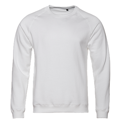 Свитшот унисекс STAN футер с начёсом 260, 53 (Белый)