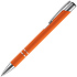 Ручка шариковая Keskus Soft Touch, оранжевая - Фото 2