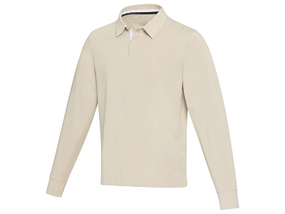 Толстовка-поло Clyde унисекс (Бежевый)