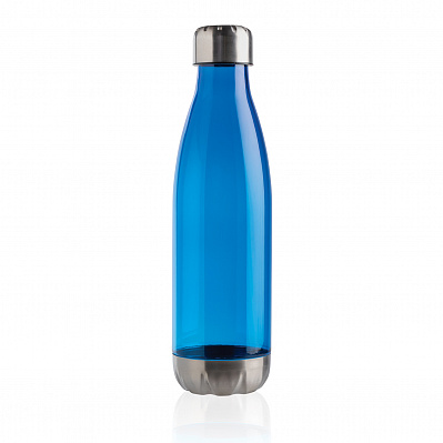 Герметичная бутылка для воды с крышкой из нержавеющей стали (Синий;)